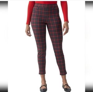 Anthropologie Sanctuary Runway Plaid Leggins sz S
